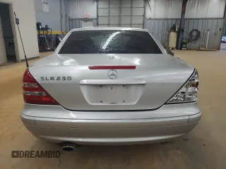 2003 Mercedes-Benz SLK-Class 2.3L with VIN WDBKK49F83F293647, listed as a Copart auction lot 51088045 with 199,456 mi miles and Salvage Title. Bid and sale history available at carsss.com. Image 6.