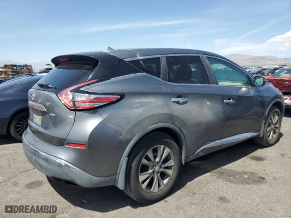 2015 Nissan Murano SL with VIN 5N1AZ2MH4FN217094, listed as a Copart auction lot 53171765 with 143,264 mi miles and Clean Title. Bid and sale history available at carsss.com. Image 3.