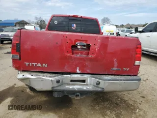 2011 Nissan Titan SE with VIN 1N6BA0CH7BN314562, listed as a Copart auction lot 45399375 with 171,806 mi miles and Salvage Title. Bid and sale history available at carsss.com. Image 6.