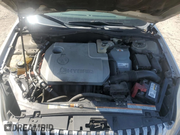 2010 Mercury Milan Hybrid with VIN 3MEDM0L36AR601599, listed as a Copart auction lot 57247965 with 163,324 mi miles and Clean title. Bid and sale history available at DreamBid. Image 11.