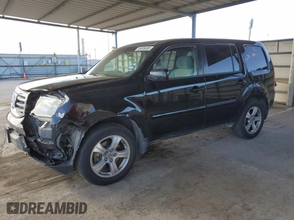 2012 Honda Pilot EX with VIN 5FNYF4H46CB072469, listed as a Copart auction lot 89306385 with 118,816 mi miles and Salvage Title. Bid and sale history available at DreamBid. Image 1.