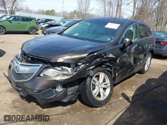 2015 Acura RDX Tech Pkg with VIN 5J8TB4H57FL010760, listed as a IAAI auction lot 41819346 with 107,178 mi miles. Bid and sale history available at carsss.com. Image 17.