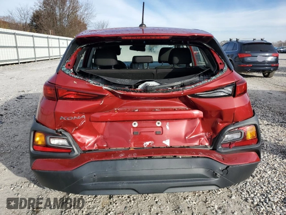 2020 Hyundai Kona SE with VIN KM8K12AA3LU480116, listed as a Copart auction lot 81517974 with 92,010 mi miles and Clean Title. Bid and sale history available at carsss.com. Image 6.