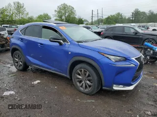 2016 Lexus NX 200t with VIN JTJYARBZ7G2024520, listed as a Copart auction lot 56489115 with Not provided miles and Salvage title. Bid and sale history available at DreamBid. Image 4.
