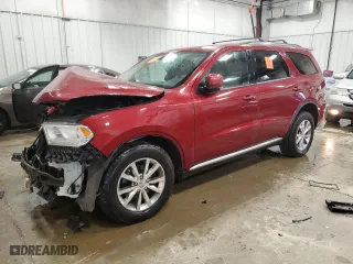 2014 Dodge Durango Limited with VIN 1C4RDJDG3EC279152, listed as a Copart auction lot 43784295 with 0 mi miles and Non Repairable. Bid and sale history available at carsss.com. Image 1.