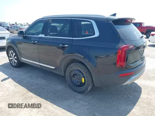 2022 Kia Telluride S with VIN 5XYP64HC1NG227783, listed as a IAAI auction lot 41897694 with 95,713 mi miles and . Bid and sale history available at DreamBid. Image 3.