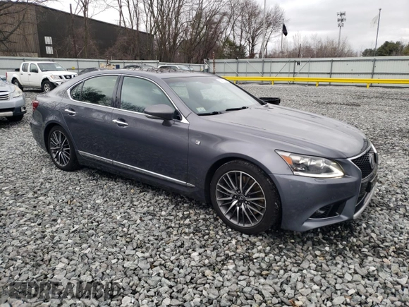 2013 Lexus LS 460 z VIN JTHCL5EF2D5016402, wystawiony jako Copart lot #50874525 z przebiegiem 104 131 mil mil oraz Czysty tytuł • Clean title. Historia ofert i sprzedaży dostępna na DreamBid. Obrazek 4.