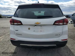 2023 Chevrolet Equinox LT with VIN 3GNAXUEG9PS127238, listed as a Copart auction lot 53618655 with 27,683 mi miles and Salvage Title. Bid and sale history available at carsss.com. Image 6.