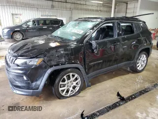2023 Jeep Compass Latitude Lux с VIN 3C4NJDFN0PT549112, выставлен на аукционе Copart как лот 50718045 с пробегом 11 659 миль миль и Списание • Salvage title. История ставок и продаж доступна на DreamBid. Изображение 1.