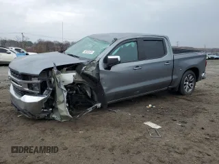 2020 Chevrolet Silverado 1500 LT z VIN 3GCUYDED7LG151804, wystawiony jako Copart lot #50202525 z przebiegiem 82 630 mil mil oraz Szkoda całkowita • Salvage title. Historia ofert i sprzedaży dostępna na DreamBid. Obrazek 1.