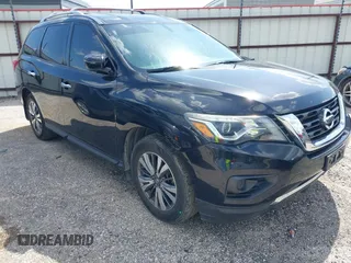 2018 Nissan Pathfinder SV with VIN 5N1DR2MN4JC666413, listed as a IAAI auction lot 42479367 with 113,807 mi miles and . Bid and sale history available at DreamBid. Image 1.
