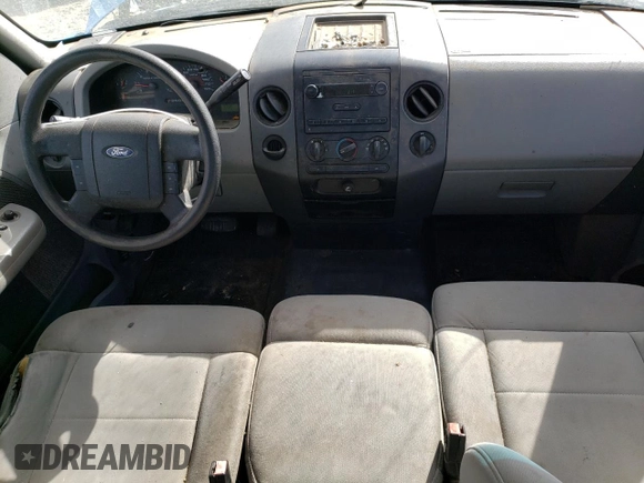 2007 Ford F-150 XLT with VIN 1FTPX12577KB38819, listed as a Copart auction lot 74726934 with 313,485 mi miles and Salvage Title. Bid and sale history available at carsss.com. Image 8.
