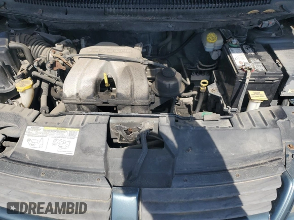 2005 Dodge Caravan SE with VIN 1D4GP25B75B227281, listed as a Copart auction lot 54076975 with 166,419 mi miles and Salvage title. Bid and sale history available at DreamBid. Image 11.