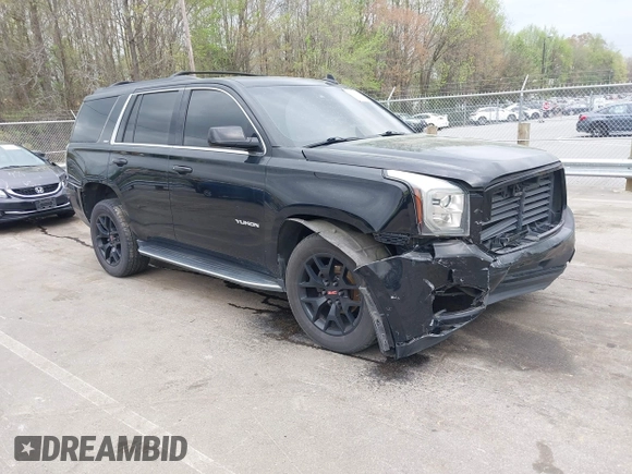 2017 GMC Yukon SLT with VIN 1GKS1BKC2HR128308, listed as a IAAI auction lot 41945770 with 158,905 mi miles. Bid and sale history available at carsss.com. Image 1.