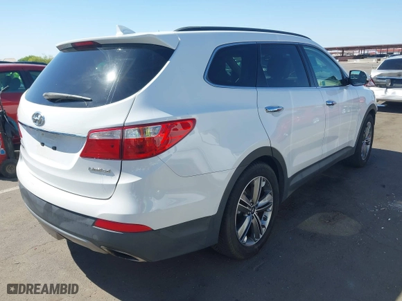 2013 Hyundai Santa Fe Limited with VIN KM8SR4HF0DU004137, listed as a IAAI auction lot 42057197 with 146,125 mi miles. Bid and sale history available at carsss.com. Image 4.