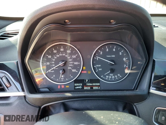 2018 BMW X1 xDrive28i with VIN WBXHT3C34J5K26230, listed as a Copart auction lot 50069465 with 89,520 mi miles and Salvage Title. Bid and sale history available at carsss.com. Image 9.