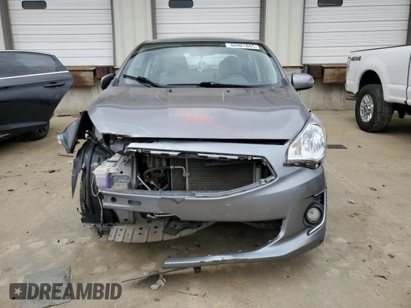 2019 Mitsubishi Mirage SE z VIN ML32F4FJ0KHF01110, wystawiony jako Copart lot #46901865 z przebiegiem 98 543 mil mil oraz Szkoda całkowita • Salvage title. Historia ofert i sprzedaży dostępna na DreamBid. Obrazek 5.