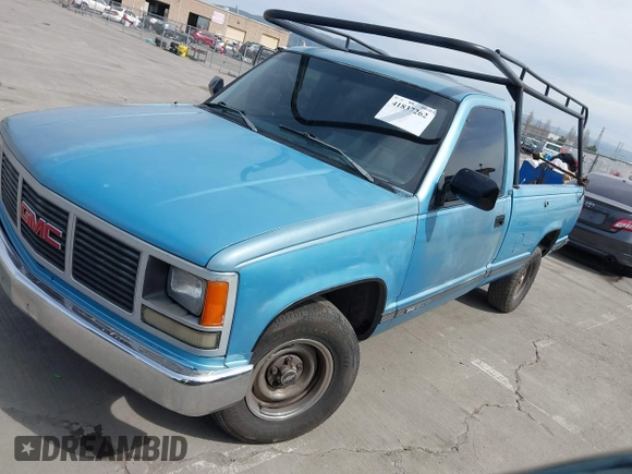 1993 GMC Sierra 1500 with VIN 1GTDC14H3PE518180, listed as a IAAI auction lot 41837262 with 380,405 mi miles and . Bid and sale history available at DreamBid. Image 2.