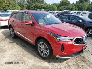 2023 Acura RDX w/Technology Package with VIN 5J8TC2H54PL024618, listed as a Copart auction lot 64178454 with 11,058 mi miles and Salvage Title. Bid and sale history available at carsss.com. Image 4.