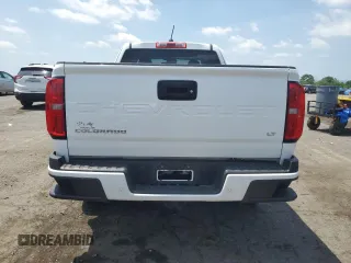 2021 Chevrolet Colorado 2WD LT with VIN 1GCHSCEA1M1252744, listed as a Copart auction lot 61903035 with 85,799 mi miles and Salvage title. Bid and sale history available at DreamBid. Image 6.