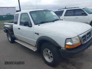 1999 Ford Ranger XL with VIN 1FTZR15V9XPB52321, listed as a IAAI auction lot 42180246 with 222,239 mi miles. Bid and sale history available at carsss.com. Image 1.