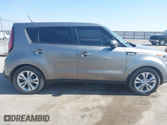 2015 Kia Soul + with VIN KNDJP3A53F7165066, listed as a IAAI auction lot 41790238 with 98,569 mi miles and . Bid and sale history available at DreamBid. Image 13.