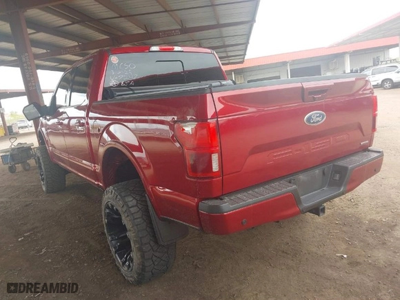 2018 Ford F-150 XL with VIN 1FTEW1EP0JKE27247, listed as a IAAI auction lot 41916470 with 1 mi miles. Bid and sale history available at carsss.com. Image 3.