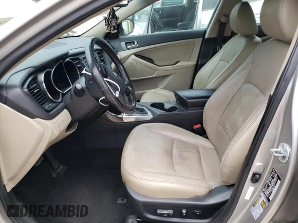2013 Kia Optima EX z VIN 5XXGN4A75DG168207, wystawiony jako Copart lot #59992435 z przebiegiem 147 298 mil mil oraz Czysty tytuł • Clean title. Historia ofert i sprzedaży dostępna na DreamBid. Obrazek 7.