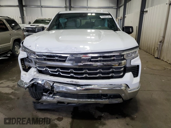2023 Chevrolet Silverado 1500 LTZ with VIN 3GCUDGE85PG358780, listed as a Copart auction lot 72522734 with 22,172 mi miles and Salvage Title. Bid and sale history available at carsss.com. Image 5.
