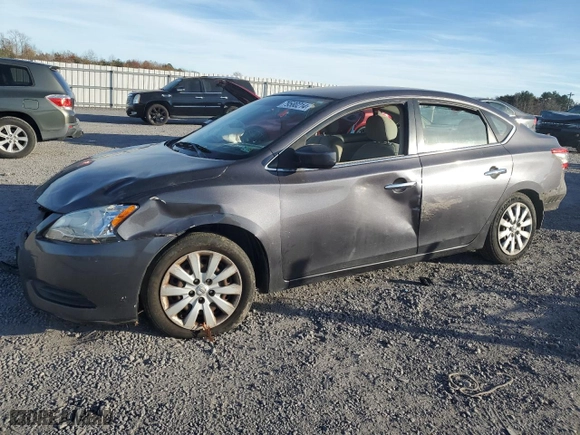 2013 Nissan Sentra SV with VIN 3N1AB7AP5DL691962, listed as a Copart auction lot 42022765 with 179,426 mi miles and Salvage Title. Bid and sale history available at carsss.com. Image 1.