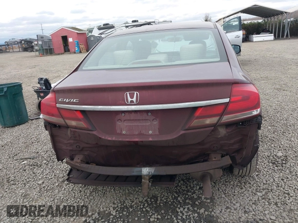 2013 Honda Civic EX with VIN 19XFB2F83DE216130, listed as a IAAI auction lot 41368242 with 105,019 mi miles and . Bid and sale history available at DreamBid. Image 16.
