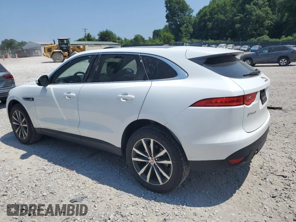 2020 Jaguar F-Pace 25t Prestige z VIN SADCK2FX1LA630796, wystawiony jako Copart lot #62261985 z przebiegiem 13 431 mil mil oraz Szkoda całkowita • Salvage title. Historia ofert i sprzedaży dostępna na DreamBid. Obrazek 2.
