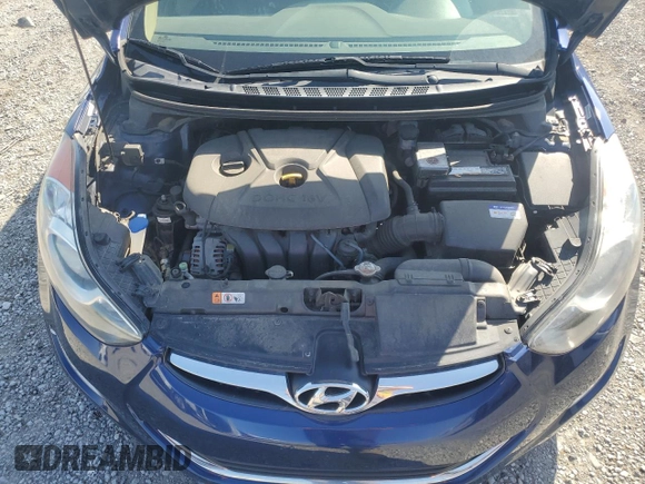 2013 Hyundai Elantra Limited with VIN KMHDH4AE7DU501778, listed as a Copart auction lot 52764415 with 109,971 mi miles and Salvage Title. Bid and sale history available at DreamBid. Image 11.
