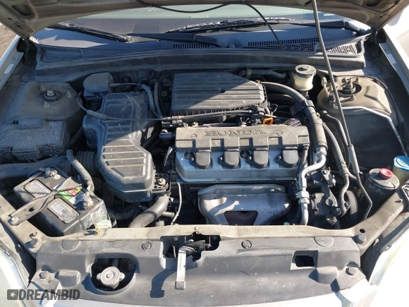 2003 Honda Civic LX with VIN 2HGES16563H521654, listed as a IAAI auction lot 42094679 with 157,031 mi miles. Bid and sale history available at carsss.com. Image 10.