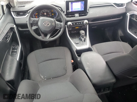 2023 Toyota RAV4 Hybrid LE with VIN 4T3LWRFV8PU098106, listed as a Copart auction lot 57988765 with 17,580 mi miles and Salvage title. Bid and sale history available at DreamBid. Image 8.