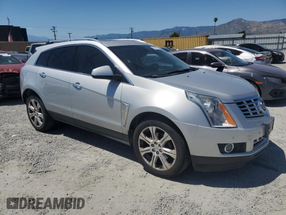 2015 Cadillac SRX Performance Collection with VIN 3GYFNFE31FS595552, listed as a Copart auction lot 55849145 with 149,601 mi miles and Salvage title. Bid and sale history available at DreamBid. Image 4.