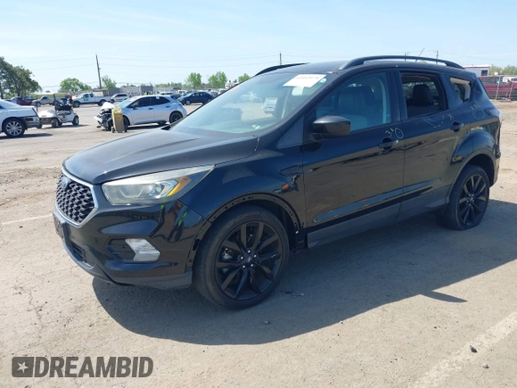 2017 Ford Escape SE with VIN 1FMCU0G9XHUE37185, listed as a IAAI auction lot 42053979 with 72,904 mi miles. Bid and sale history available at carsss.com. Image 2.
