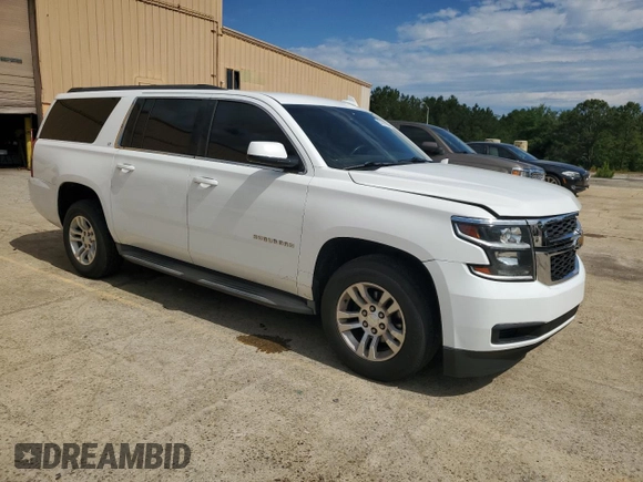 2015 Chevrolet Suburban LT with VIN 1GNSCJKC9FR541167, listed as a Copart auction lot 57051725 with Not provided miles and Salvage title. Bid and sale history available at DreamBid. Image 4.