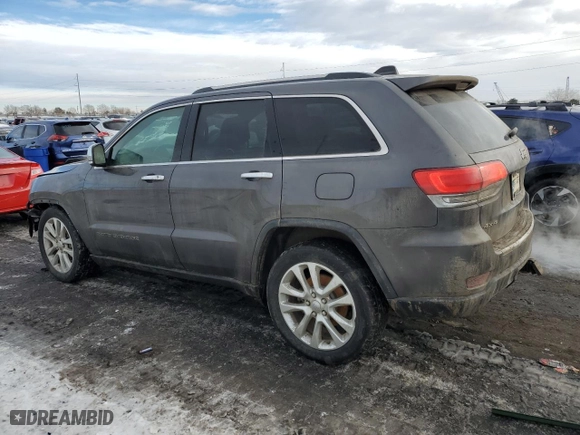 2017 Jeep Grand Cherokee Limited with VIN 1C4RJFBG5HC727811, listed as a Copart auction lot 88817025 with 121,027 mi miles and Salvage Title. Bid and sale history available at carsss.com. Image 2.