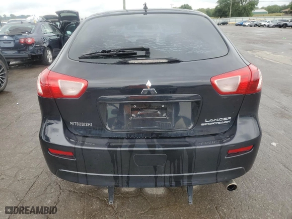 2014 Mitsubishi Lancer Sportback ES with VIN JA32X2HU2EU021261, listed as a Copart auction lot 63845494 with 44,714 mi miles and Salvage Title. Bid and sale history available at carsss.com. Image 6.