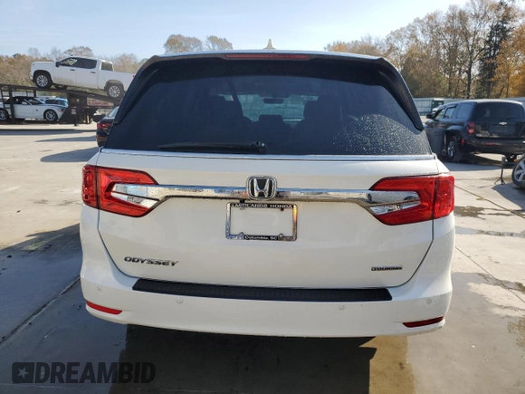 2019 Honda Odyssey Touring with VIN 5FNRL6H89KB064683, listed as a Copart auction lot 84063114 with 71,919 mi miles and Salvage Title. Bid and sale history available at carsss.com. Image 6.