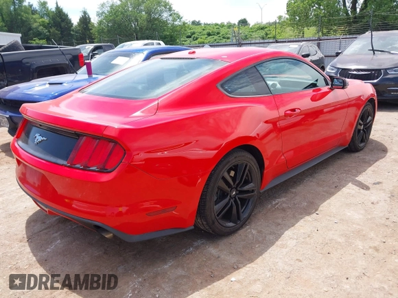 2015 Ford Mustang EcoBoost with VIN 1FA6P8TH7F5366688, listed as a IAAI auction lot 42271195 with 70,044 mi miles and . Bid and sale history available at DreamBid. Image 4.