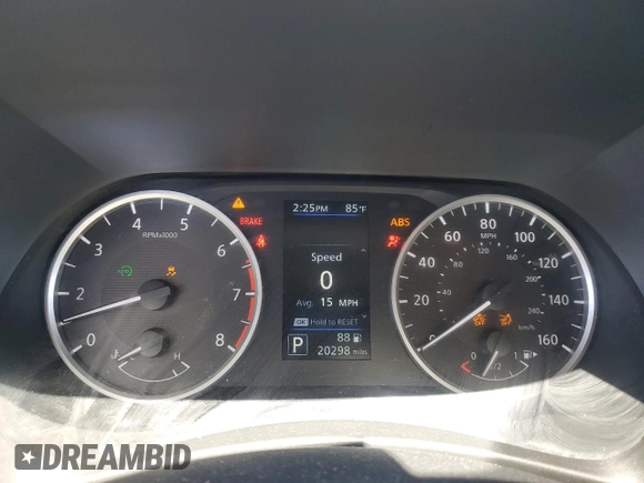 2024 Nissan Sentra S with VIN 3N1AB8BV1RY289613, listed as a Copart auction lot 59392035 with 20,298 mi miles and Salvage title. Bid and sale history available at DreamBid. Image 9.
