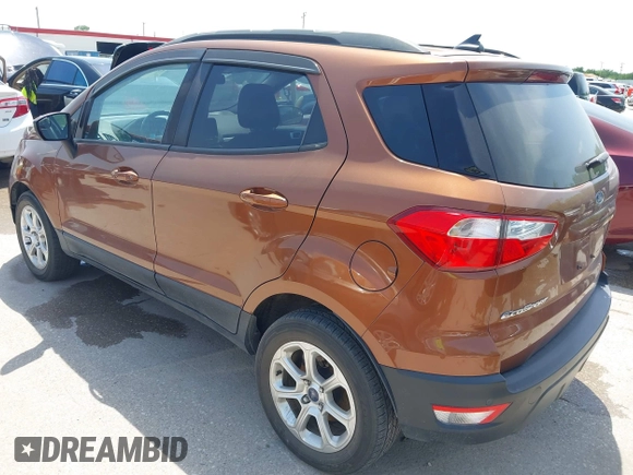 2018 Ford EcoSport SE with VIN MAJ3P1TE9JC212858, listed as a IAAI auction lot 42029732 with 98,869 mi miles and . Bid and sale history available at DreamBid. Image 3.
