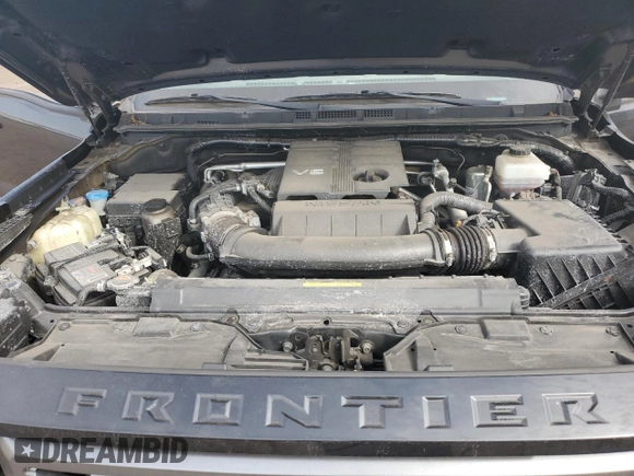 2022 Nissan Frontier SV with VIN 1N6ED1EKXNN688414, listed as a Copart auction lot 48594735 with 47,123 mi miles and Salvage title. Bid and sale history available at DreamBid. Image 12.