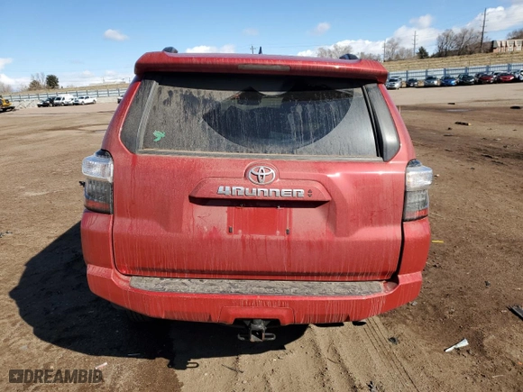 2023 Toyota 4Runner SR5 Premium with VIN JTENU5JR7P6129960, listed as a Copart auction lot 47502895 with 26,665 mi miles and Salvage Title. Bid and sale history available at carsss.com. Image 6.