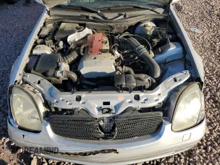 1998 Mercedes-Benz SLK-Class with VIN WDBKK47F5WF073700, listed as a Copart auction lot 66996724 with 131,182 mi miles and Salvage Title. Bid and sale history available at carsss.com. Image 11.