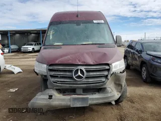 2020 Mercedes-Benz Sprinter Cargo with VIN W1Y70BGY2LT025308, listed as a Copart auction lot 77885824 with 64,196 mi miles and Salvage Title. Bid and sale history available at DreamBid. Image 5.