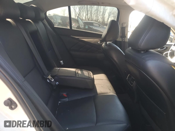 2017 Infiniti Q50 3.0t Signature Edition with VIN JN1EV7AR1HM841426, listed as a Copart auction lot 48706995 with 50,125 mi miles and Salvage Title. Bid and sale history available at carsss.com. Image 10.