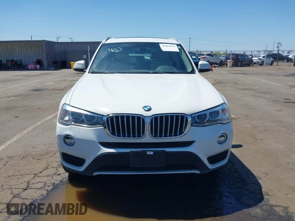 2015 BMW X3 xDrive28i with VIN 5UXWX9C52F0D56266, listed as a IAAI auction lot 42064154 with 52,233 mi miles. Bid and sale history available at carsss.com. Image 12.